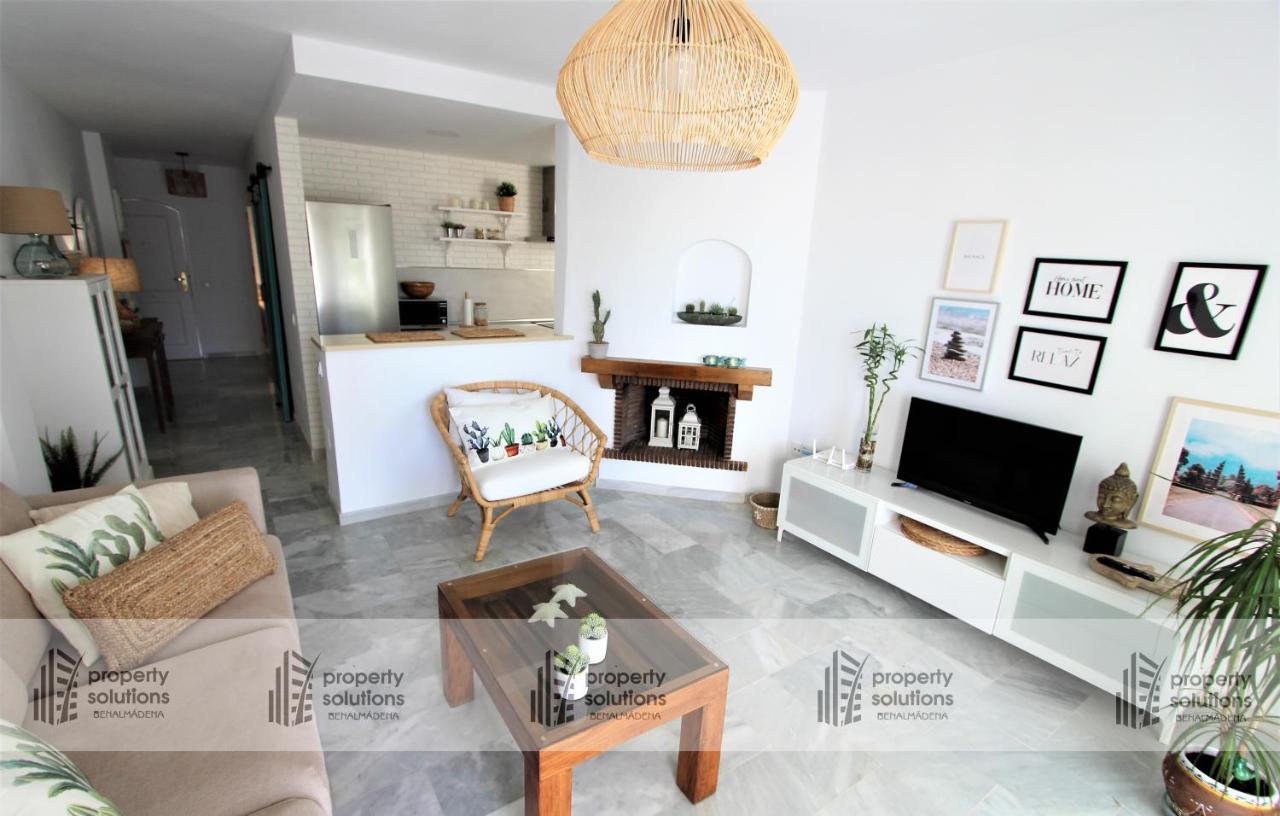 Benalgolf Vista Al Mar - Piscina Y Playa - Cercano A Campo De Golf Benalmadena Ngoại thất bức ảnh