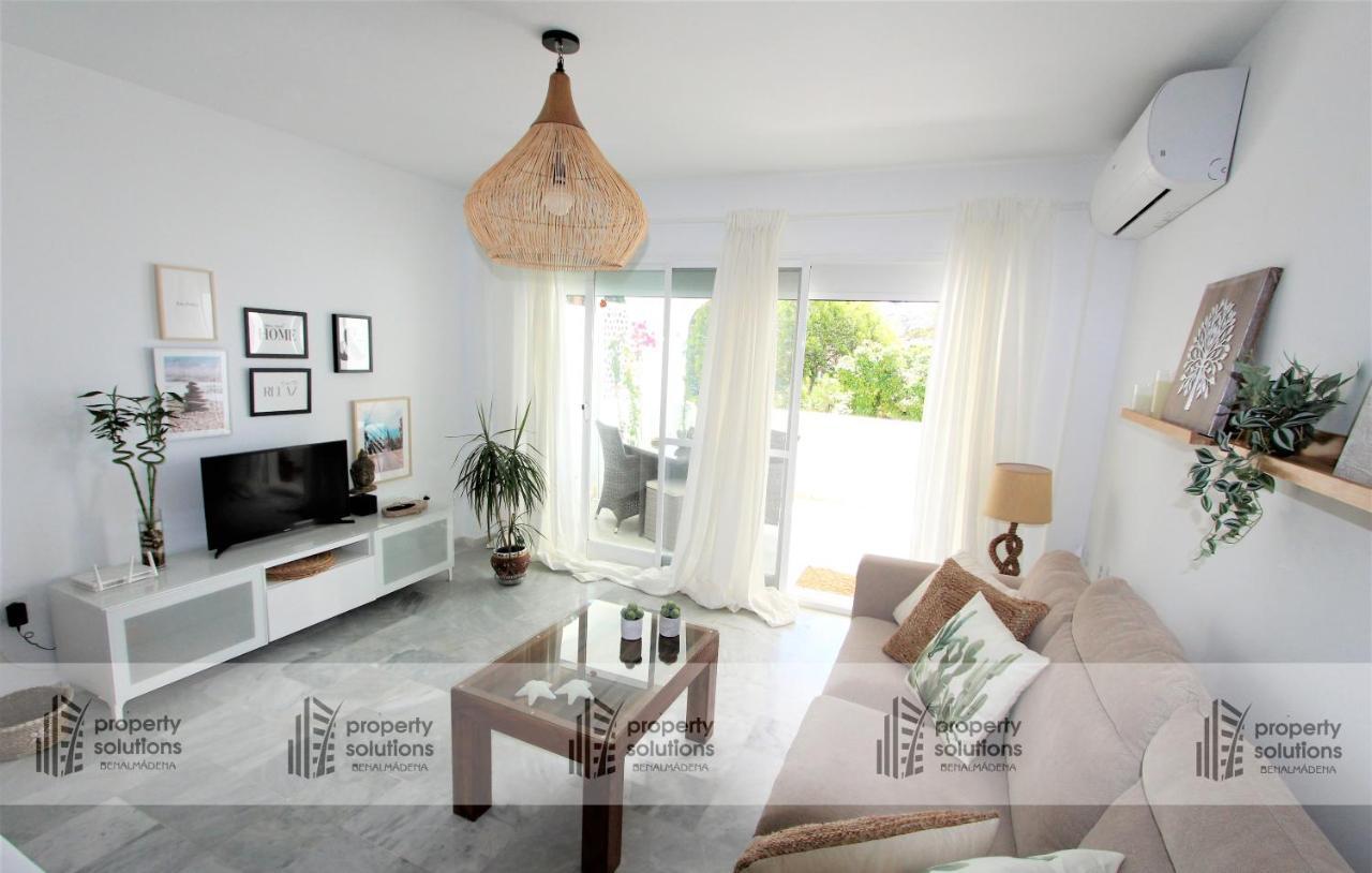 Benalgolf Vista Al Mar - Piscina Y Playa - Cercano A Campo De Golf Benalmadena Ngoại thất bức ảnh