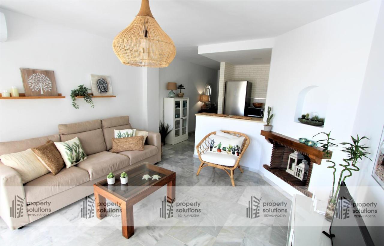 Benalgolf Vista Al Mar - Piscina Y Playa - Cercano A Campo De Golf Benalmadena Ngoại thất bức ảnh